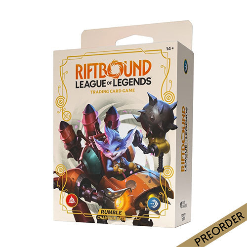Riftbound League of Legends TCG Spiritforged Rumble Champion Deck